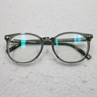 Warby Parker Carlton 714 Green Rounded Eyeglass Frames Only 52-18-145 Mm Pre-owned. Price: $15.99.