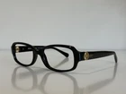 Michael Kors Mk 8016 3099 Square Black Glitter Gold Eyeglasses 52*17*135 Pre-owned. Price: $49.99.