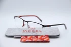 New Morel Oga 10110O NN15 Black Red Authentic Frames Eyeglasses 55-20. Price: $112.00.