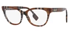 New Burberry B2375 3966 52MM Brown Novacheck Cat Eyeglasses Frames Italy. Price: $199.90.