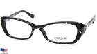 New Vogue 2808-H 1567 Striped Black Eyeglasses VO2808H 51-16-135MM. Price: $74.99.
