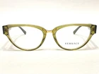 New Womens Versace Mod VE3267 5293 Eyeglasses Frames Transparent Green 53/17 140. Price: $269.69.