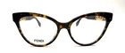 Fendi 052 Havana Eyewear Frame Eyeglasses 53-16-145 New. Price: $189.99.