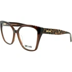 Just Cavalli VJC005 Womens Plastic Eyeglass Frame 0AAK Transparent Brown 56-16 New. Price: $108.47.