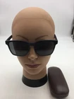 Gucci Full Rim Matte Navy Frame Trendy Sunglasses 61-16-145 Grey Lens Pre-owned. Price: $74.99.