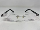 Gianni Po GLT314 Silver/matte Green 52-18-140 Rimless Eyeglasses Frame -S72 New. Price: $40.00.