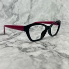 Nine West NS1216 Eyeglasses Frames Black Pink Square Full Rim Pre-owned. Price: $14.38.