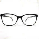 Equinox Eyeglasses Frame EQ313 Women's Black Plastic Cat Full Rim 52-16-140 Pre-owned. Price: $29.99.