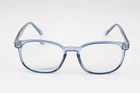 Muse Campbell Clear Blue Square 35-002344 Eyeglasses Frames 53-18-145 New. Price: $39.95.