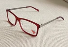 Maui Jim Eyeglasses Mjo 2407-04D Matte Red Frames Titanium Clear Lens 55-17-140 New. Price: $57.38.