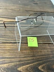 Ray-ban RB6039-2511 Unisex Dark Brown Metal Half Rim Rectangle Eyeglasses Frame Pre-owned. Price: $14.46.