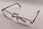 National By Marcolin Eyeglasses Frames Only NA0325 Black Full Rim 53-17-145 New. Price: $32.88.