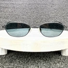 Espirit Black Sunglasses Frames 9973 Petite Oval 51-15-135 Metal Gray Lens Pre-owned. Price: $32.00.