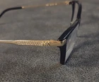 Michael Kors Georgetown Eyeglasses Frames MK4105BU 3005 Black / Gold 54-15-140 New. Price: $65.00.