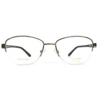 Emozioni By Safilo Eyeglasses Frames EM4365 86Q Brown Silver Crystals 53-17-135 New. Price: $97.99.