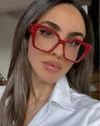Prada 0PR 09ZV Red Marble 15D-1O1 Women Eyeglasses Rxable Large 51MM Authentic New. Price: $279.00.
