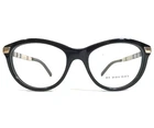 Burberry Eyeglasses Frames 2161-Q 3001 Black Gold Nova Check Cat 53-18-140 New. Price: $116.39.