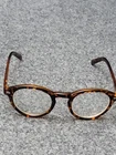 Zenni Eyeglasses Round Full Rim Frames Tortoise Shell Brown Womens Pre-owned. Price: $21.99.