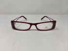 Dicaprio Eyeglasses Frame Italy DC39 49-16-135 Burgundy/plum Full Rim VP59 New. Price: $26.20.