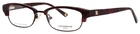 Liz Claiborne L379 0FR8 Burgundy Womens Rectangle Eyeglasses 49-17-130 B:28 New. Price: $34.99.