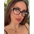 New Gucci GG0959O Cat Black Ivory Eyeglass Frames. Price: $259.00.