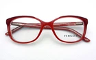 Versace Mod. 3147 931 Square Red Eyeglass Optical Frame 51*16*135 New. Price: $79.95.