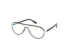 New Tom Ford FT5897-B 001 Shiny Black/blue Light Block 57MM Authentic Eyeglasses. Price: $155.20.