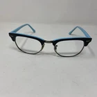 Ray-ban RB2156 1011/3F 49-21 Black Teal Sunglasses Frame Only QN74 Pre-owned. Price: $54.00.