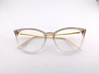 Vogue Eyeglasses Frames Only, 5276 2736, 53-17-140, Clear/gold Pre-owned. Price: $39.99.