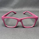 Zenni Purple Square Glasses 2026217 Medium Frames Only Plum Pre-owned. Price: $9.99.