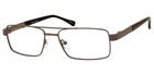 Enhance EN3841 Men's Metal Eyeglasses 54-16-145 Shiny Coffee With Soft Case New. Price: $29.95.