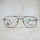 Hilco Eyeglasses Frame A2Z87 SG-301 Unisex Matte Bronze Metal Full Rim 53-17-140 New. Price: $49.49.