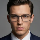 Tom Ford Eyeglasses FT5733-B 008 Silver Rectangular Full Rim Frames Men 55MM New. Price: $308.95.