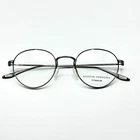 Barton Perreira Eyeglasses Frame Langston BP5037 Pewter Round 50-23-148 New. Price: $232.88.