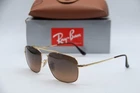 Ray-ban Rb 3560 Colonel 9104/43 Gold Authentic Frames Sunglasses 58-17 Pre-owned. Price: $203.15.