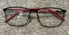 Shaq Frames Only Eyeglasses Zyloware Black And Red 55-15-140 Pre-owned. Price: $29.99.