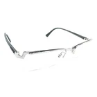Versace Mod. 1085 1000 Black Silver Eyeglasses Frames 52-18 135 Italy Women Pre-owned. Price: $99.99.