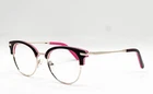 Salsa 9000 Fuchsia Black Gold Authentic Eyeglasses 51-19 Pre-owned. Price: $41.28.