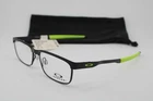 New Oakley Steel Plate Xs OY3002-0448 Satin Black Authentic Eyeglasses 48-15. Price: $124.80.