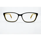 Jill Stuart Eyeglasses Women Black Gold Js 320-2 Square Frame 53-14-135 Pre-owned. Price: $39.99.