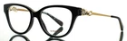 Coach HC6161B 5002 Black Womens Semi Cat Eyeglasses 52-16-140 B:40 New. Price: $59.99.