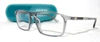 Zenni Optical Eyeglass Frame # 208523 Transparent Gray Plastic Eyewear Pre-owned. Price: $12.99.