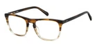 Fossil 7191 Striped Brown Beige 53/19/145 Man Eyewear Frame New. Price: $157.00.