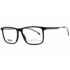 Hugo Boss Men's Eyeglasses Black Dark Ruthenium Acetate Square 1642 0ANS 00 New. Price: $52.79.