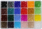 Shapenty 24 Colors 6MM Decorative Hand Briolette Faceted Small, Multicolor New. Price: $24.24.