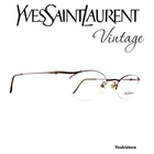Yves Saint Laurent Eyeglasses 4123 Y369 53 Vintage 2000S Eyewear Italy Nuovo. Price: $141.40.