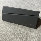 Cote D'azur Gray Eyeglasses/sunglasses Hard Case Triangle Magnet Fold Used. Price: $7.97.