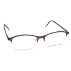 Silhouette Spx 1585 75 4010 Red Half Rim Eyeglasses Frames 53-16 135 Austria Pre-owned. Price: $99.99.