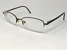 Perry Ellis PE602-1 Eyeglasses Frame Half Rimless 55-20-140 Dark Brown HO30 Pre-owned. Price: $28.84.
