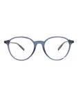 Montblanc Mens Round/oval Blue Transparent Fashion Designer Eyewear Pre-owned. Price: $129.99.